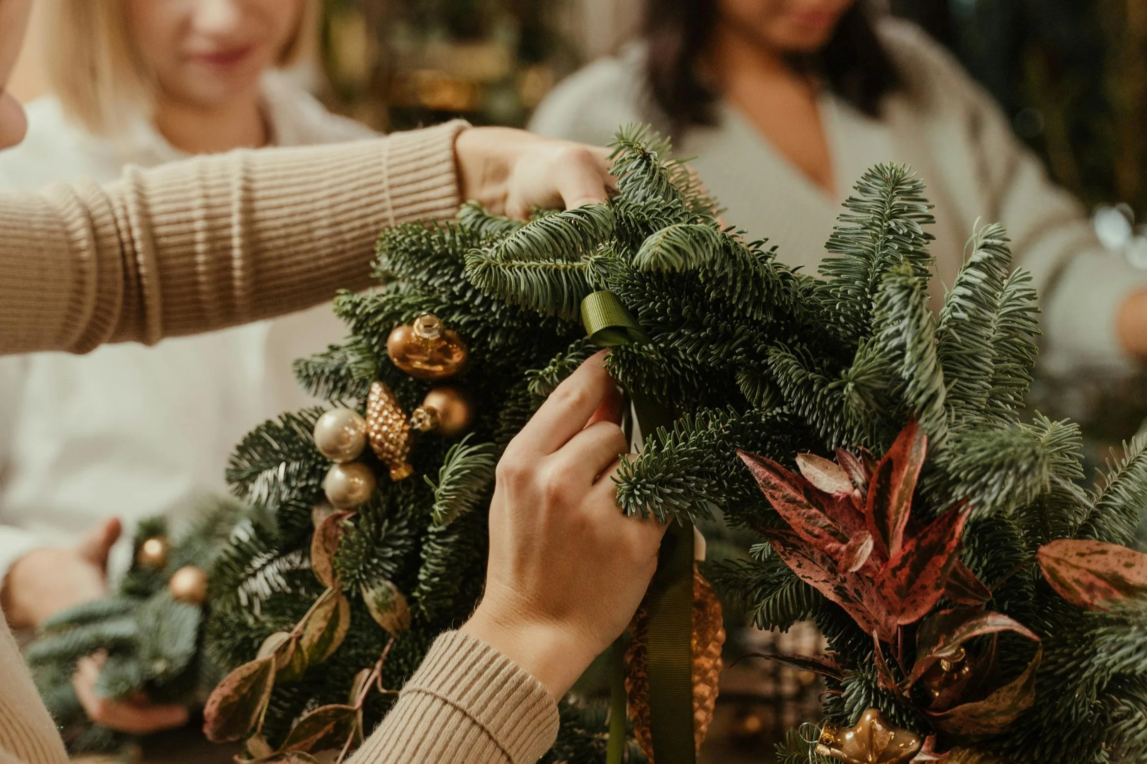 Winter Wreathmaking at Eastbury Manor House
